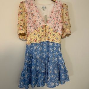 Francesca’s Floral Spring Dress